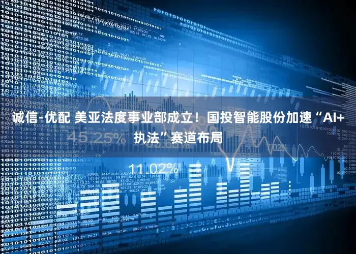 诚信-优配 美亚法度事业部成立！国投智能股份加速“AI+执法”赛道布局